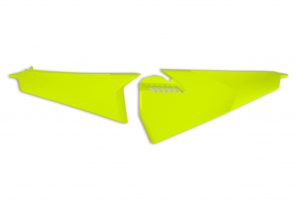 Side Panels neon yellow for Husqvarna TC 250 - FE 501 - TE 250I/TE 250i - FX 450 - FX 350 - TE 150 - TX 300 - TX 250 - FE 45...